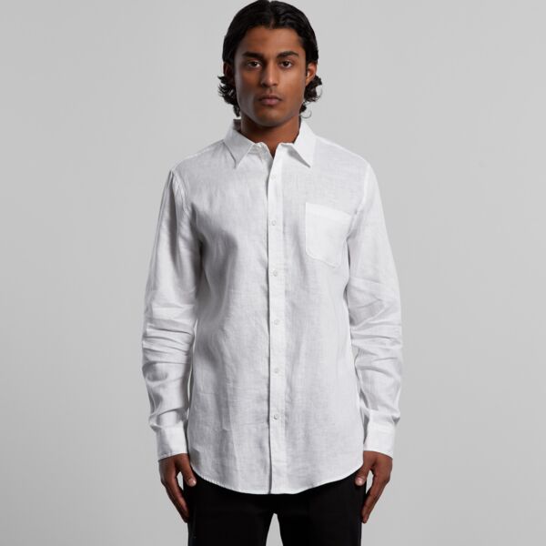 AS Colour - Mens Linen Shirt Thumbnail