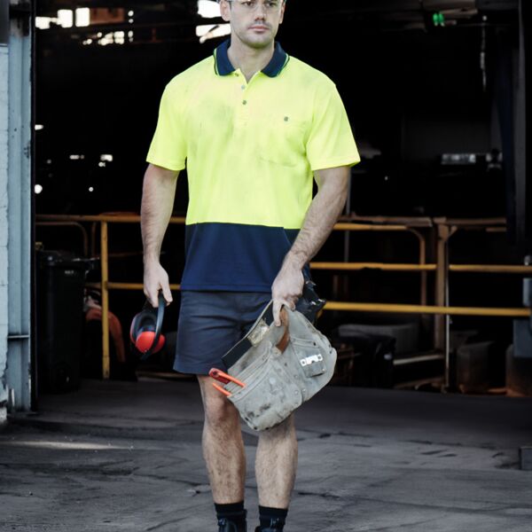 Unisex Hi Vis Basic Short Sleeve Polo Thumbnail